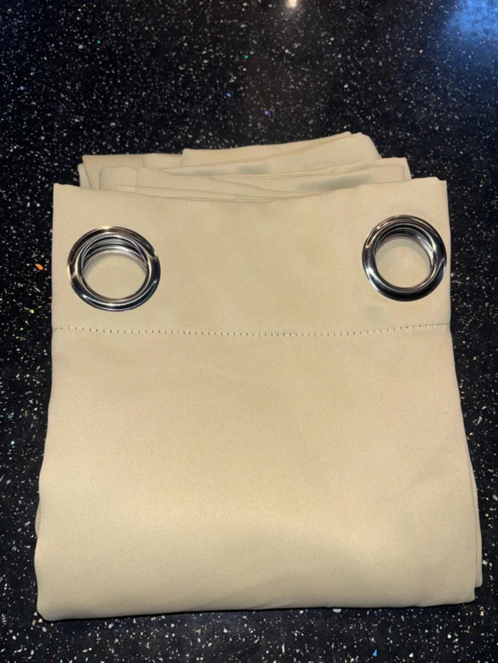 One extra large Curtain Panel in Beige 90Wx108L
