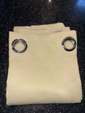 One extra large Curtain Panel in Beige 90Wx108L