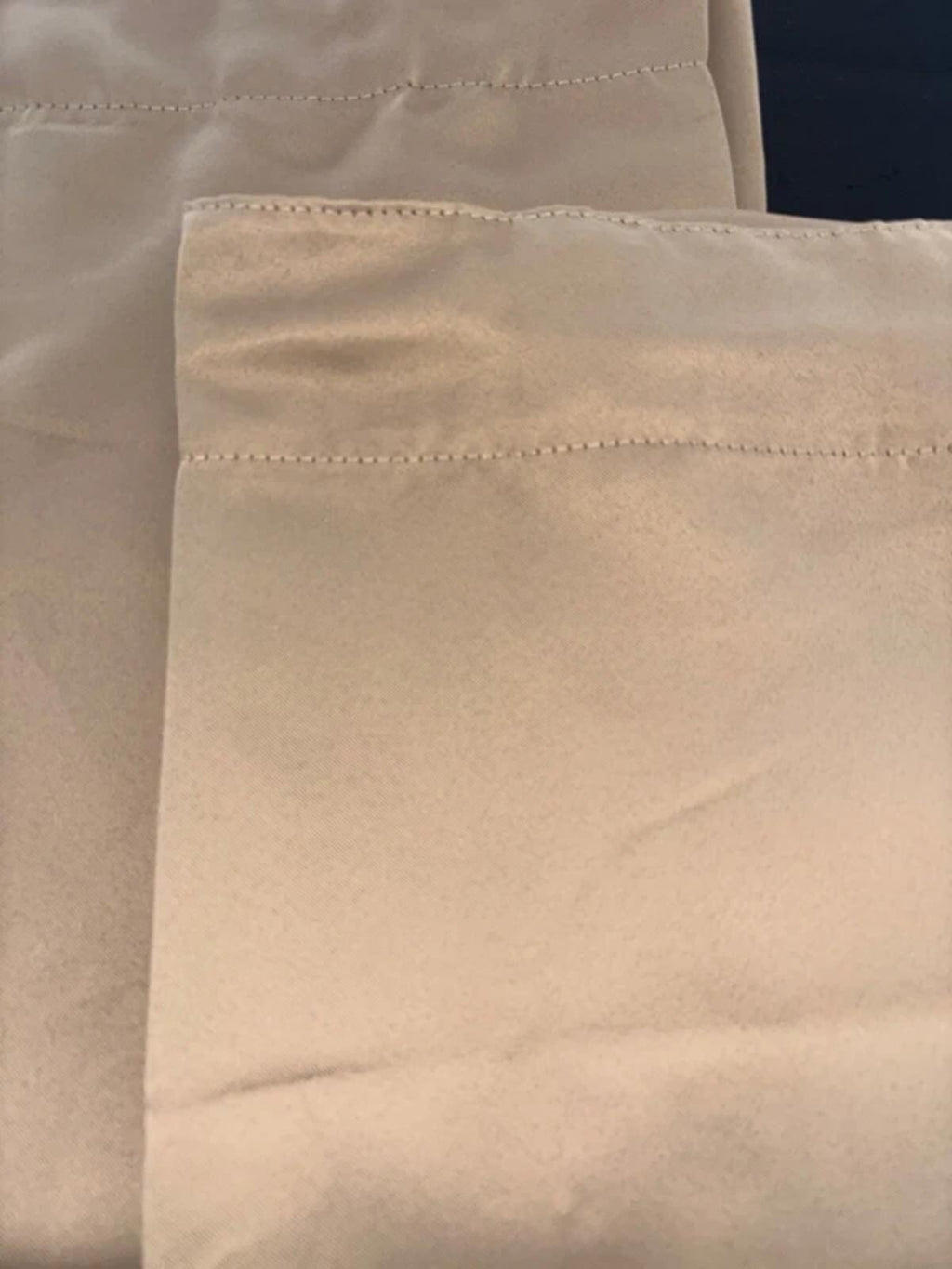 Taupe Pencil pleat Curtains 46Wx72L
