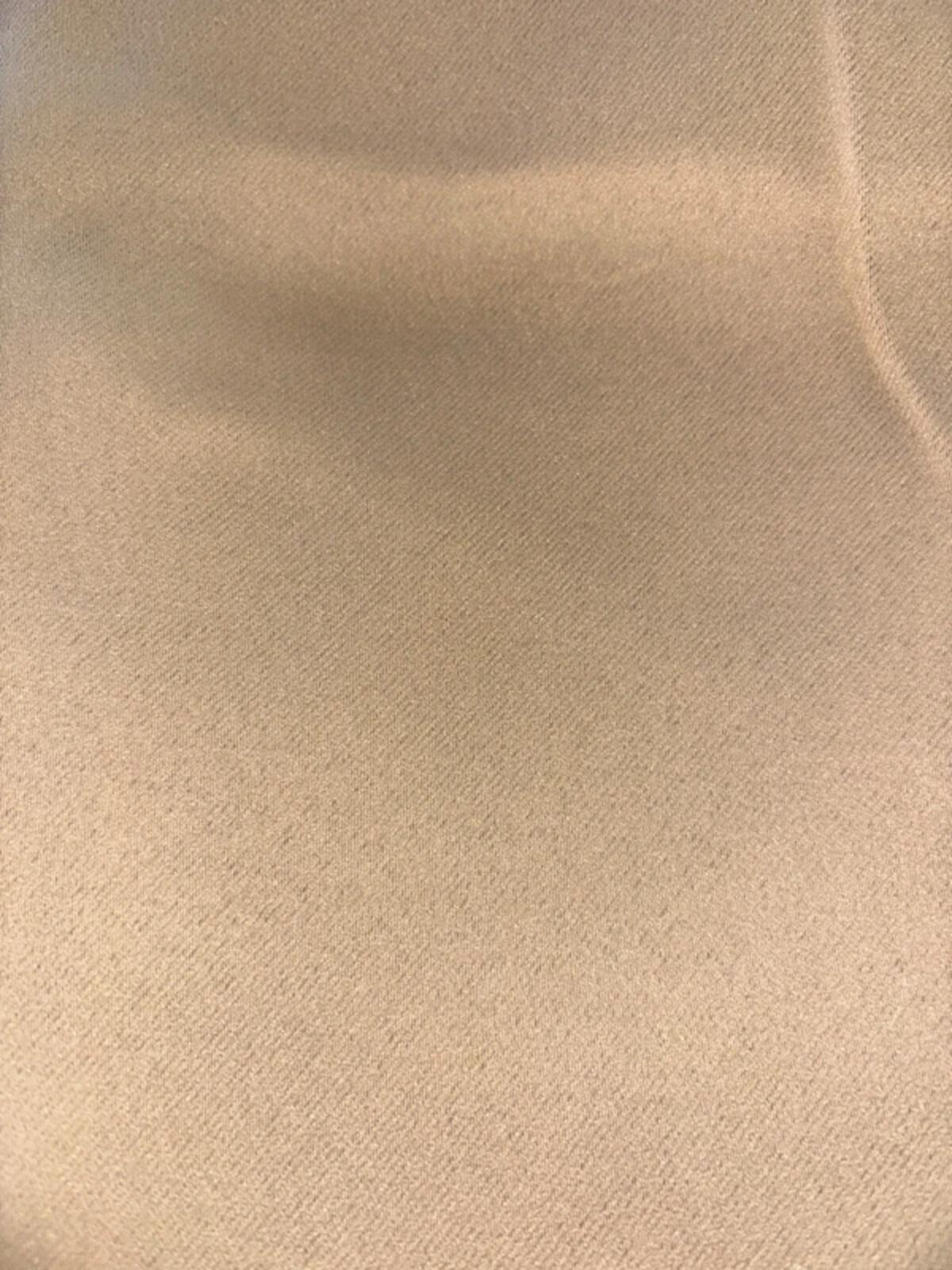 Deconovo Pencil Pleat Insulated Blackout Curtains 46Wx54L Inch Khaki 2 Panels