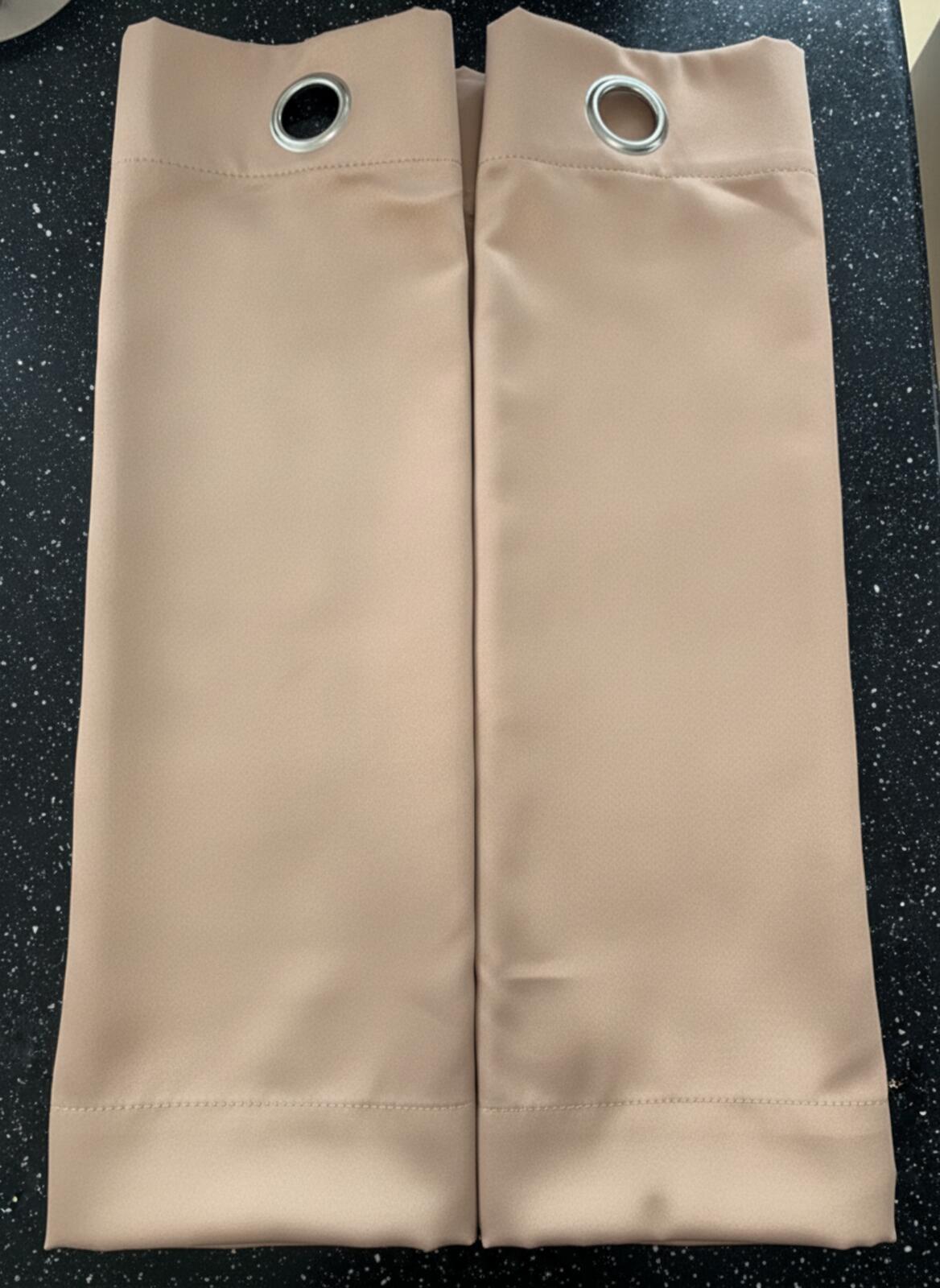 Mocha Blackout curtains W 66 x L 72 - inch,