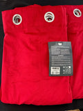 Luxurious Red Velvet Curtains 90Wx90L x 2 inches rrp£72