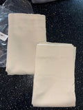 Deconovo Super Soft Pencil Pleat Blackout Curtains 46W x 54L Inch Light Beige 2 Panels