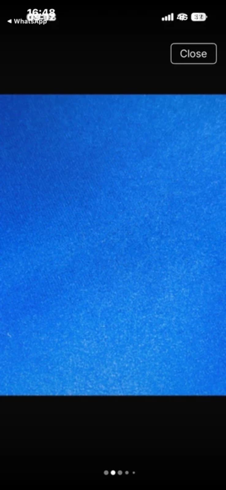 JOYDECO Royal Blue Blackout Curtain Set - 2 Panels, W52 x L63 in Each Panel (132