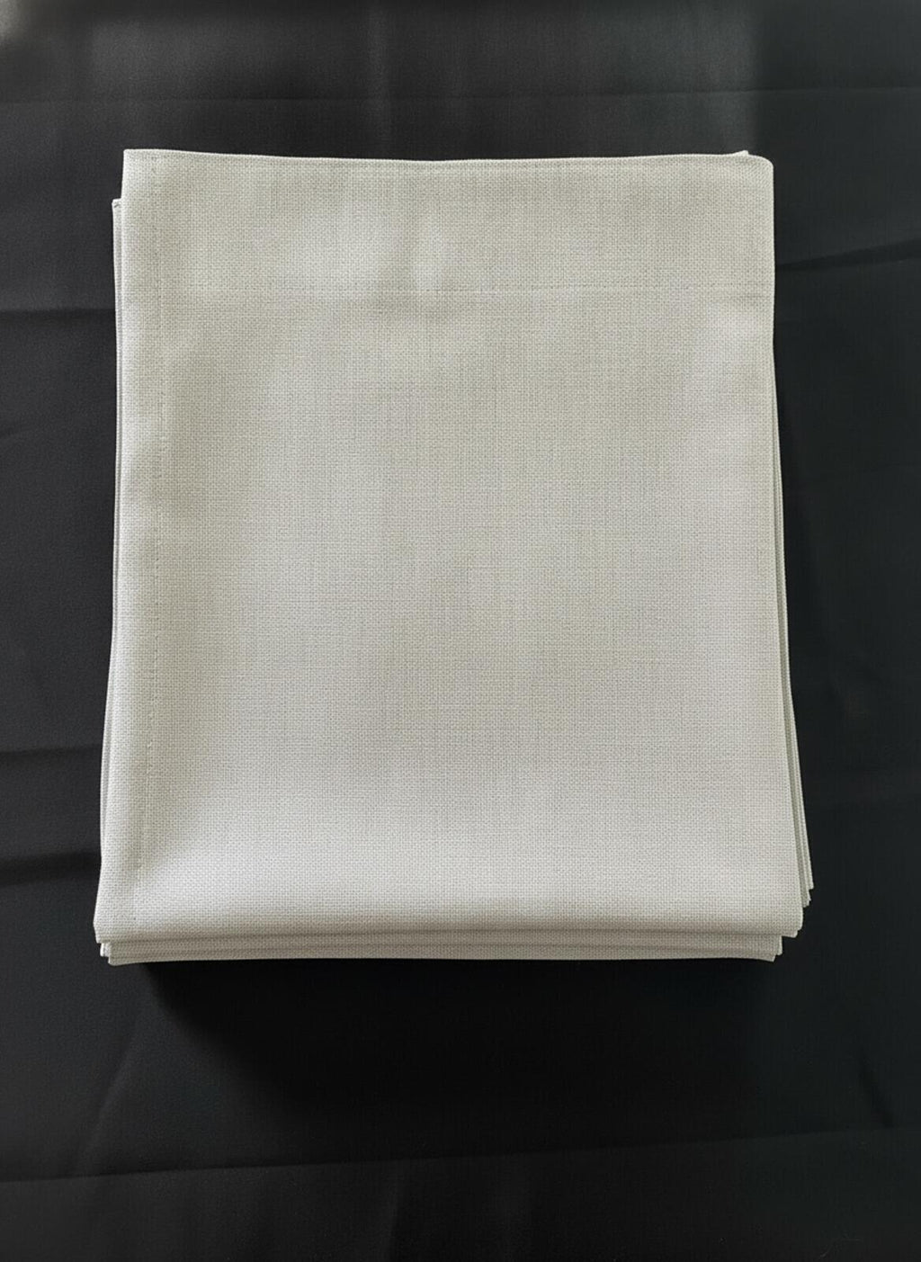 Premium Linen look Curtains 2 Panel Set, Rod Pocket, 55W x 68 L Each Panel