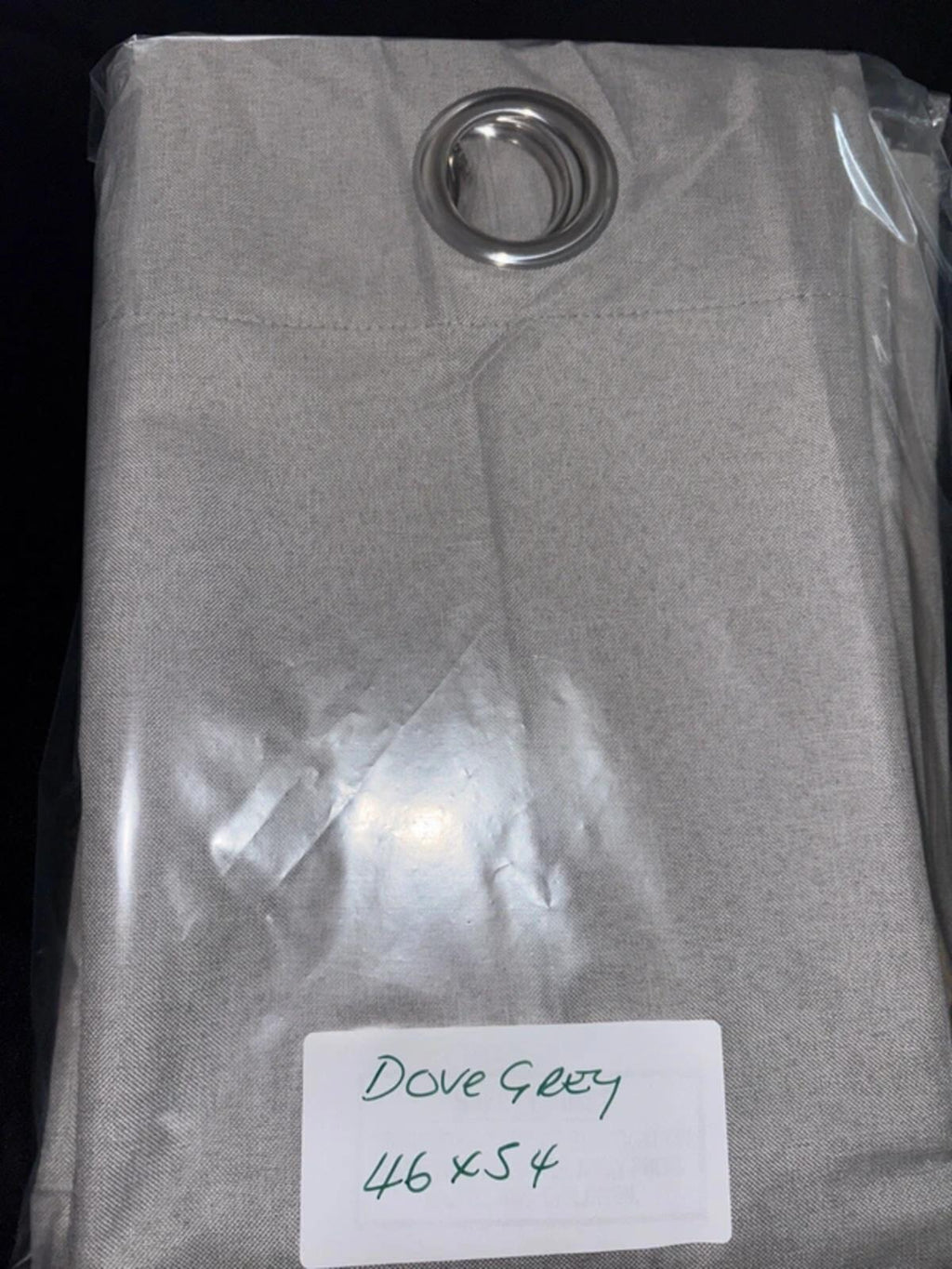 Grey Linen look 💯 Blackout Cuetains 46Wx54L
