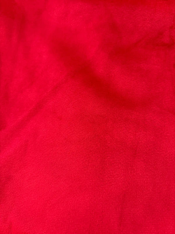 Luxurious Red Velvet Curtains 90Wx90L x 2 inches rrp£72