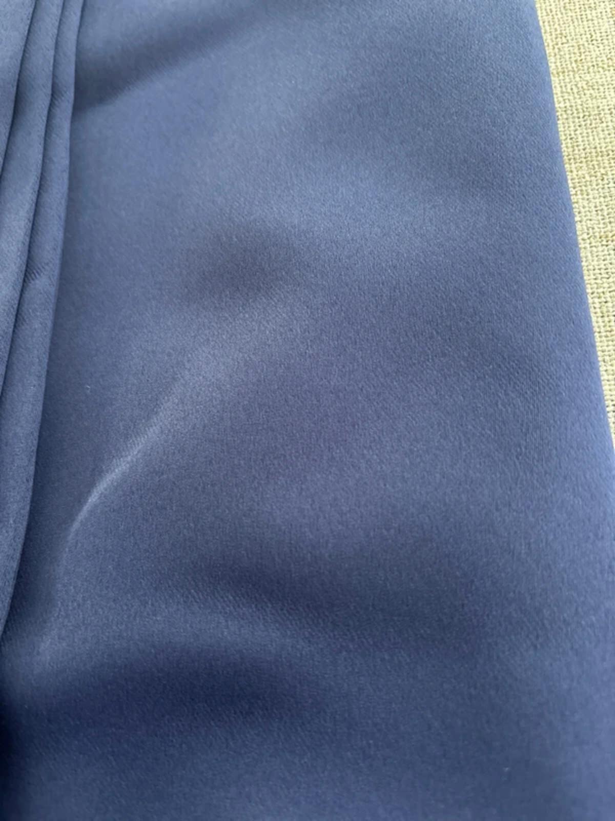 Pencil Pleat Thermal Blackout Curtains 2 Panels, W90 X L54, Dark Blue rrp£45