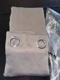 Super soft Blackout Curtains 2 panels each 46W x90 L inches