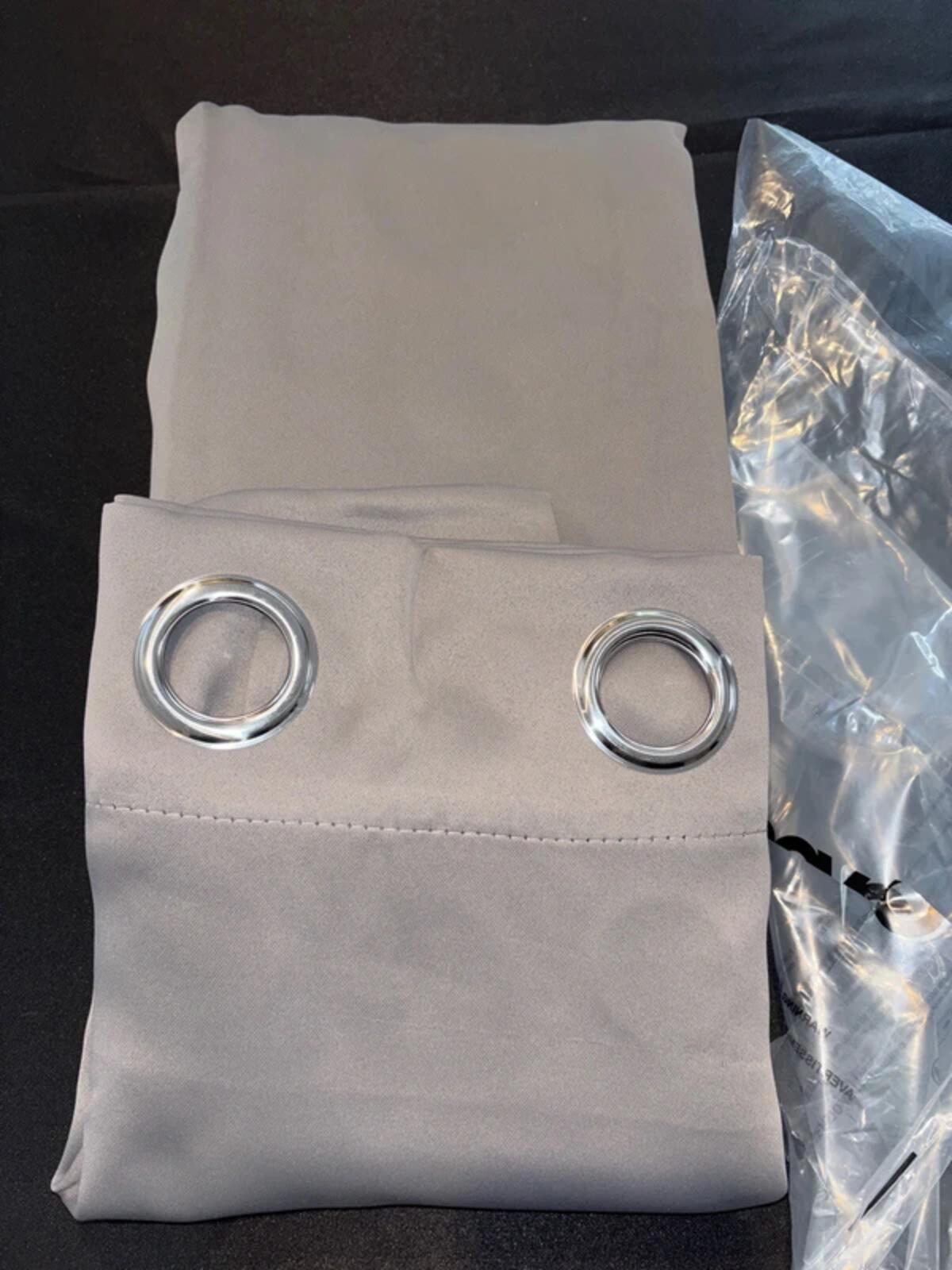 Super soft Blackout Curtains 2 panels each 46W x90 L inches
