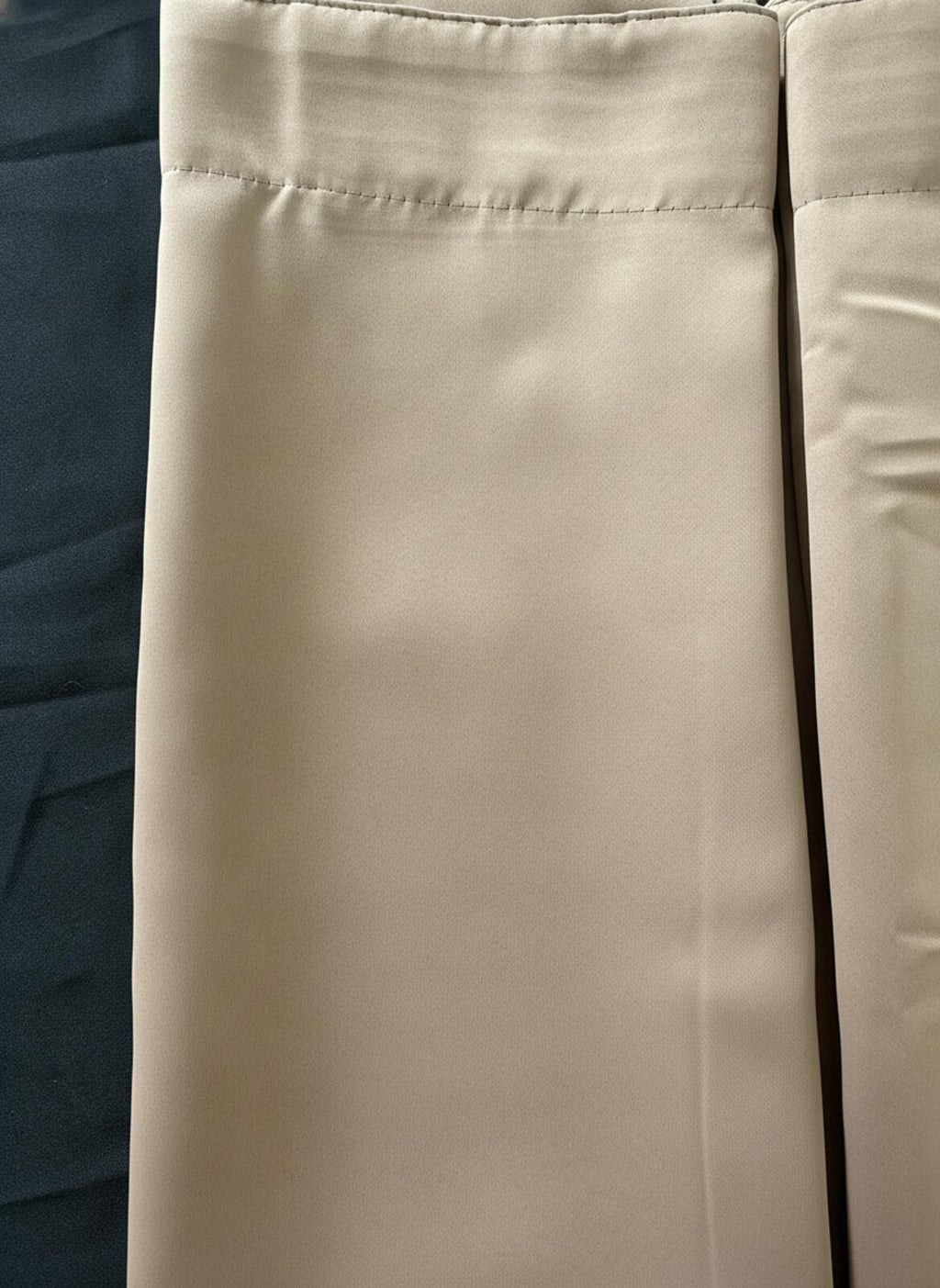 Cappuccino Pencil pleat Curtains 2 PCs, W66 X L90