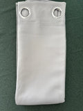 Thermal 1 panel Door Curtain 66Wx84L inches Silver Grey