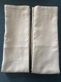 Biscotti Beige Pencil Pleat Curtains 46Wx90 L x 2 panels