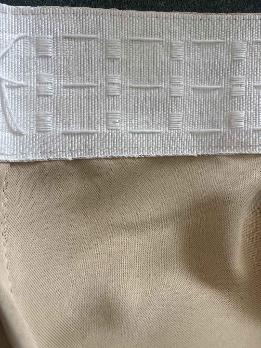 Biscotti Beige Pencil Pleat Curtains 46Wx90 L x 2 panels