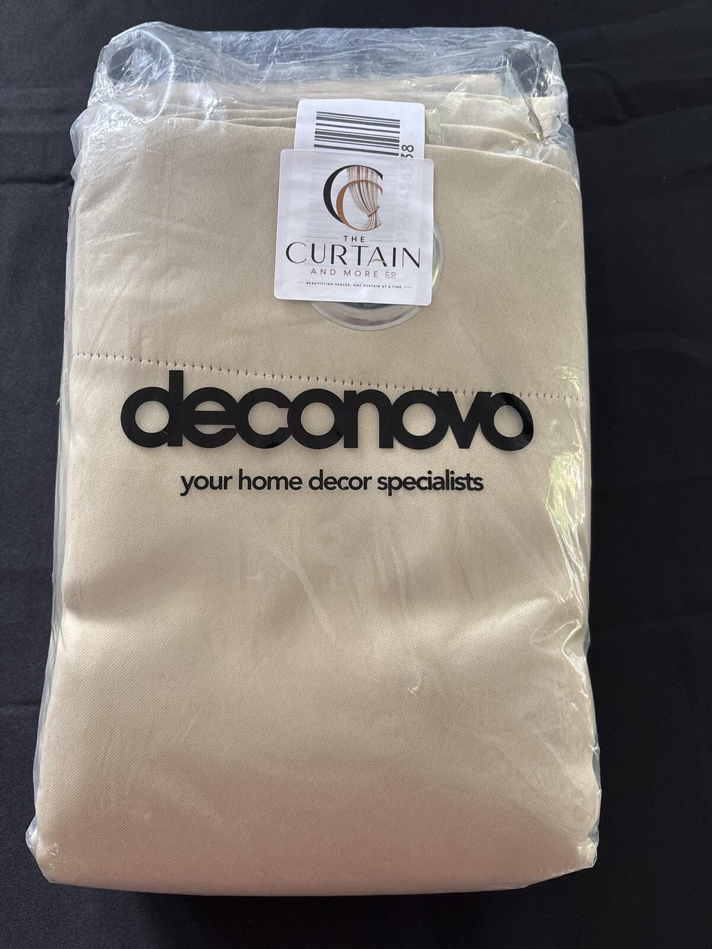 Beige Super Soft Curtains 55Wx79L inch’s