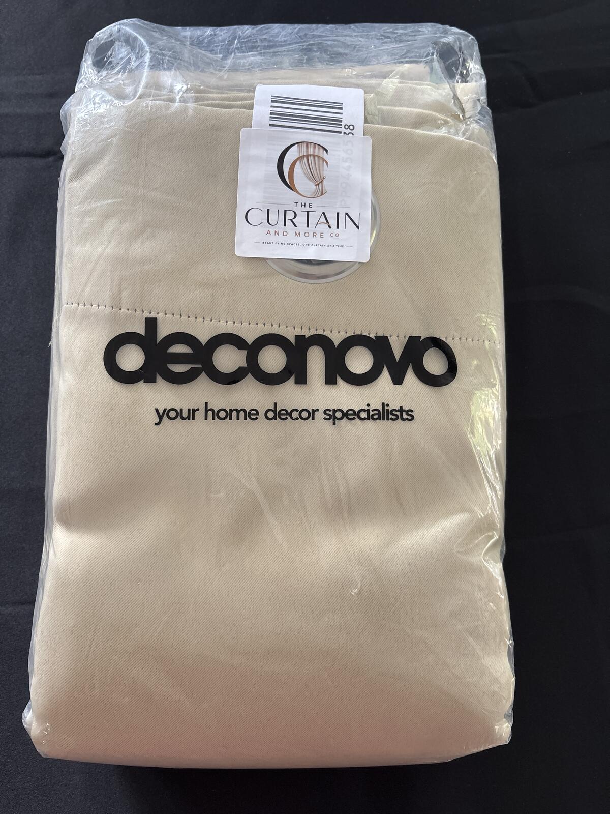 Beige Super Soft Curtains 55Wx79L inch’s