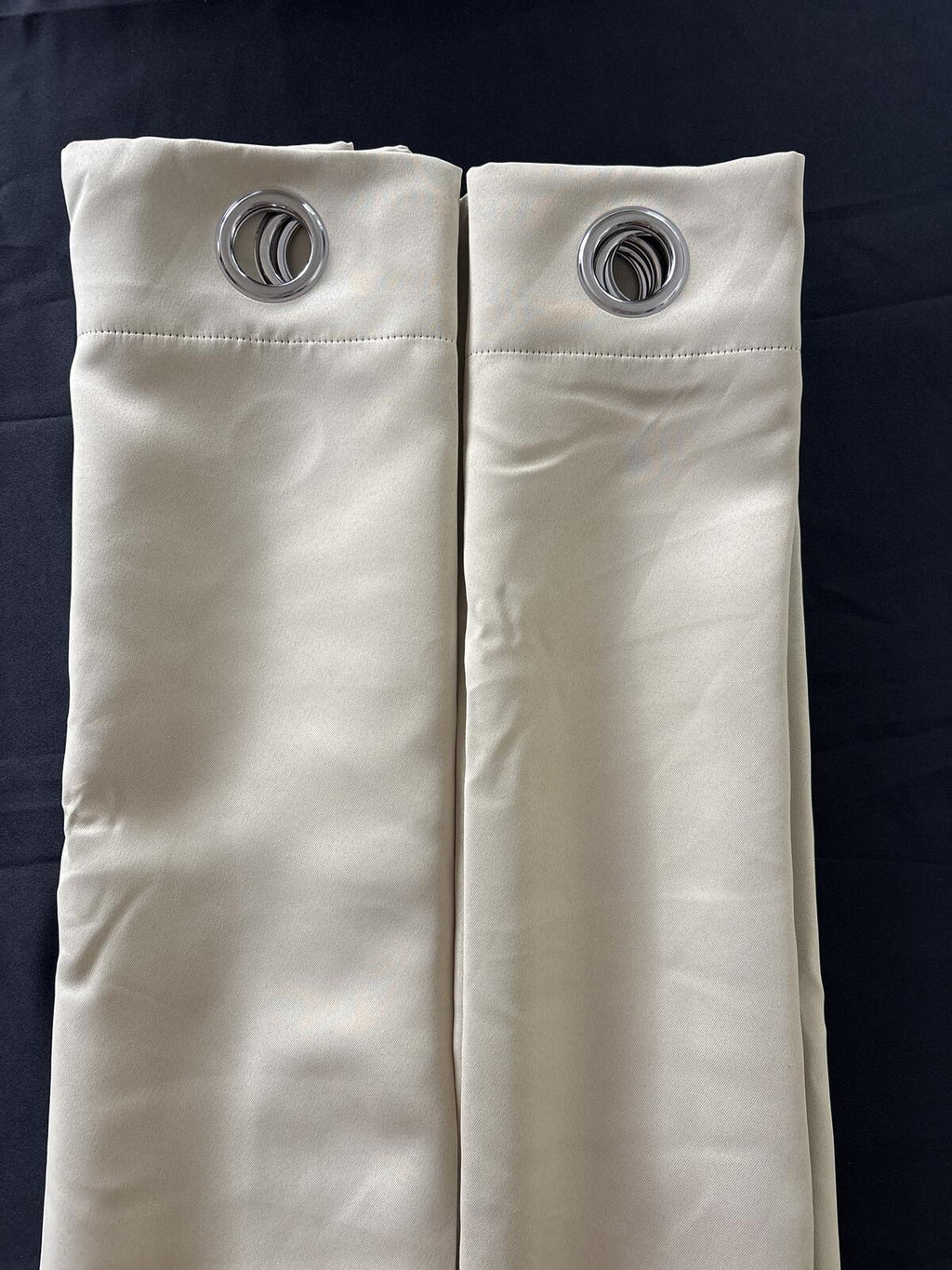 Beige Super Soft Curtains 55Wx79L inch’s