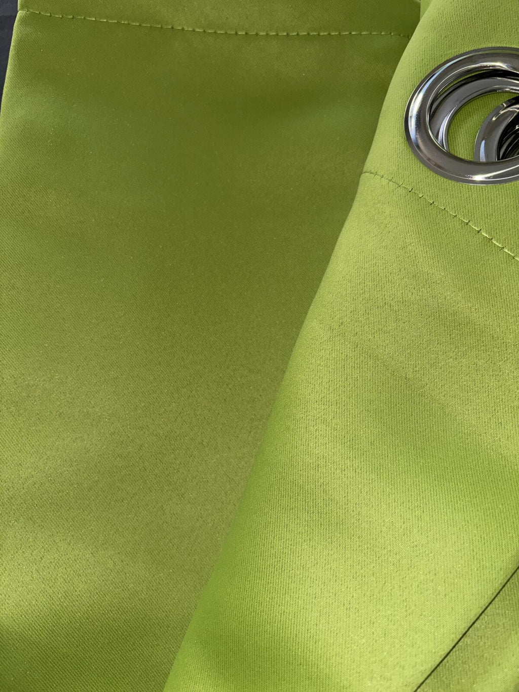 Vibrant Green Super soft Blackout Curtains W42 x L84 Inch Two Panels